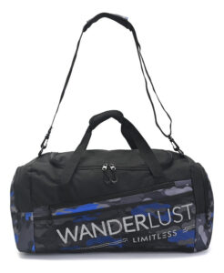 Bolso De Viaje Deportivo Combinado Wanderlust 24p 60x28cm