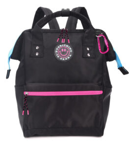 Mochila Smile Boca De Pez Industrial 24x17x38cm Skora