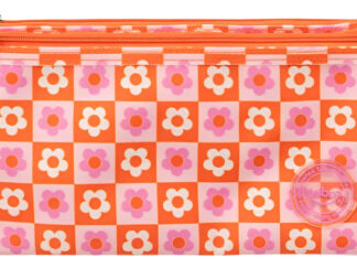 Cartuchera Escolar Talbot Random Estampada 2 Cierres Canopla Color Margarita Margarita