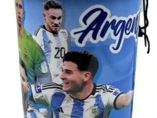 Vaso Con Sorbete Afa Seleccion Argentina 450ml Af027