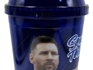 Vaso Infantil Con Sorbete Afa 450ml Selección Argentina Azul Afa