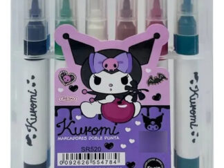 Marcadores De Acrílico X12 Colores Estuche Dibujo Pintura Kuromi