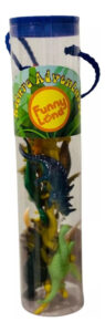 Set Tubo Dinosaurios Muñecos X12 Unidades Juguete 7cm