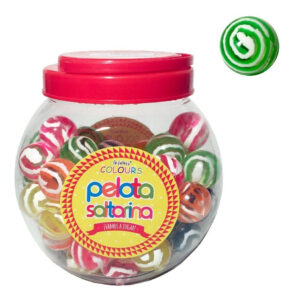 Pelotas Saltarinas Marmoladas Espiral Juguete Souvenir Multicolor