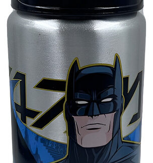 Botella Infantil Aluminio Tapa Con Botón Y Pico Batman 600ml Batman