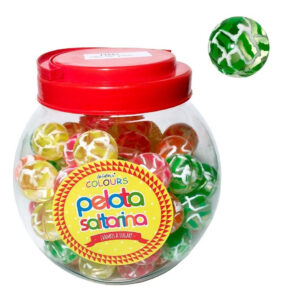 Pelotas Saltarinas Transparente Pelotita Juguete Souvenir Transparente