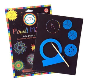 Papel Mágico Hojas Grandes Con Espirografo Dibujo Lápiz Arte Hojas Grandes Con Espirógrafo