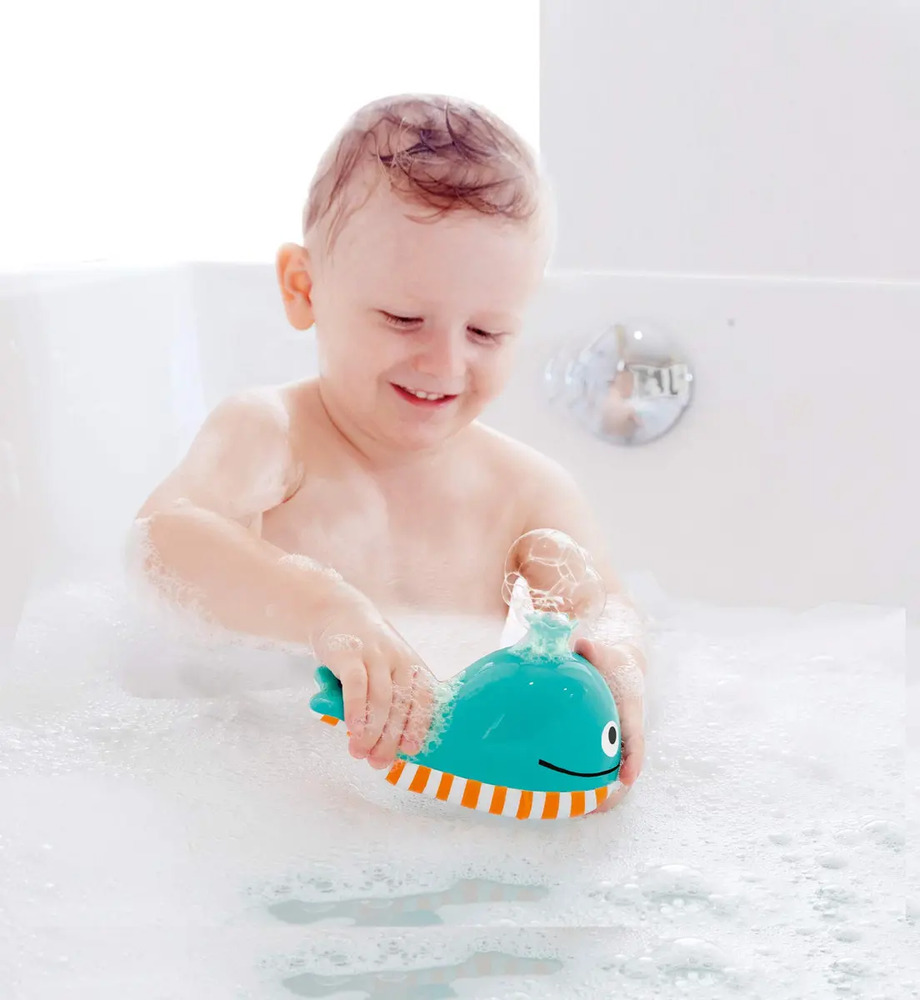 Hape Ballena Que Sopla De Burbujas | Juguete De Chorro De B. Color Multicolor - Imagen 6