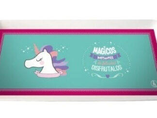 Bandeja Plástica Retro Desayunador Cama Vintage Ry 34x14cm