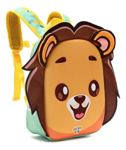 Mochila Infantil De Espalda 12 Pulgadas León Raion 3d Skora 35294