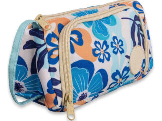 Cartuchera Talbot Lifestyle Canopla 2 Cierres 23 X 14cm Color Florecer