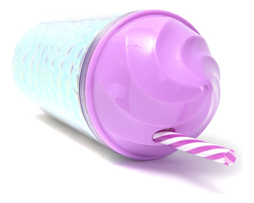 Vaso Plastico 300 Ml Metalizado Tapa Helado Sorbete Skora - Imagen 3
