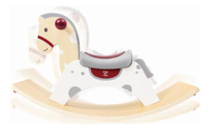 Caballito Mecedor De Madera Bebe Hape +10m Caballo Balancín