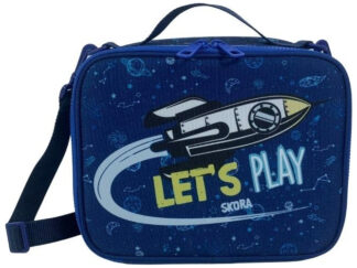 Lunchera Vianda Térmica Let´s Play Space Conservadora Skora Azul