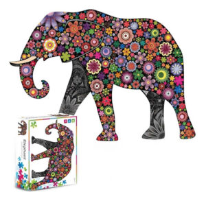 Rompecabezas 500 Piezas Funny Land Ft812 Elefante Cartón