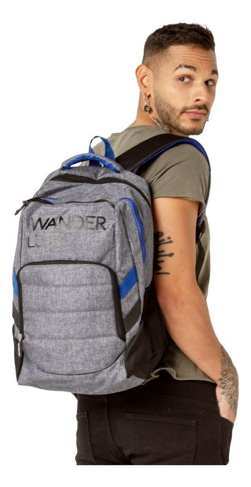 Mochila Urban Portanotebook Wanderlust Adolescentes Adultos - Imagen 7