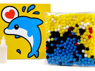 Pompomania Bastidor+vinilico+pompones Juego Realiza Collage