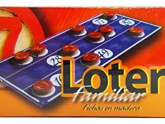 Loteria De Lujo Juego Familiar 48 Cartones Bingo Bisonte