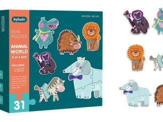 Rompecabezas Infantil Animales 31 Piezas Marca Kylwin