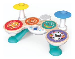 Batería Tambores Juguete Hape Baby Einstein Didáctico Música Multicolor