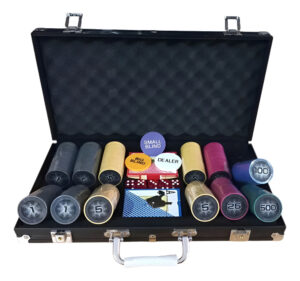 Poker Fichas X 300 Maletín Valija Juego Profesional Fichero