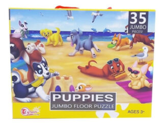 Rompecabezas Gigante Perros Mascotas Puzzle 35 Piezas 44x60