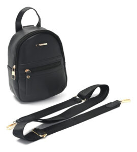 Mochila Skora Firenze Cartera Urbana Simil Cuero Mujer 20x15 Pu