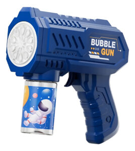 Maquina Burbujero Espacio Automático Luz Juguete Burbujas