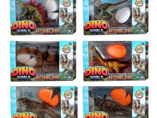 Dinosaurios 2 En 1 Huevo + 2 Dinos Juguete Kreker Muñecos
