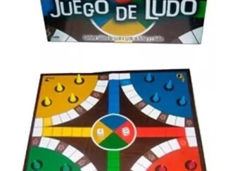 Juego De Mesa Ludo Bisonte Tablero 33x33 Cm