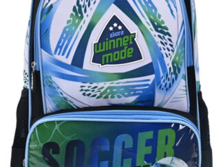 Mochila Escolar Con Carro 18 Pulgadas Fútbol Skora 45x32cm 35371