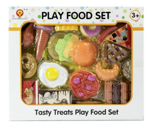 Set De Comidas 26 Pz Juguete Juego Didáctico Rol Alimentos