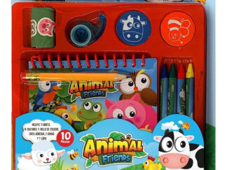 Pintando En La Granja. Animals Friends . Kreker