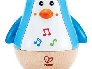 Pinguino Musical Juguete Madera Didáctico Hape Bebé +6m