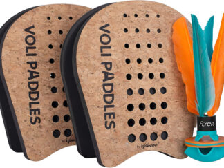 Set Juego De Paletas Con Pluma Voli Waboba Paddle Kit Varios