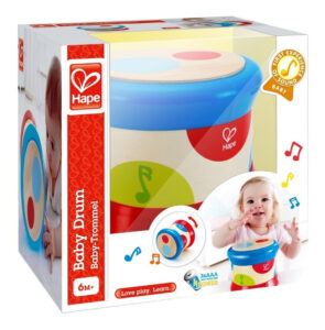 Tambor Bebes Luz Y Sonido Bombo Juego Didactico Juguete Hape