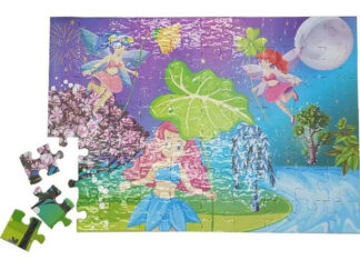 Rompecabezas Hadas Bosque Puzzle 70 Piezas Juego Didáctico