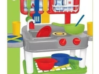 Cocina De Juguete Con Accesorios. Marca Antex Color Foto