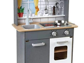 Cocina De Madera Hape Juguete Horno Anafe Pileta Microondas