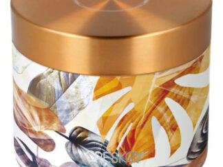 Tuper Recipiente Cresko De Acero Inoxidable Térmico Jungle Color Ck379