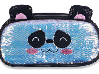 Cartuchera Talbot Fancy 3d Panda Shiny Negra 1 Compartimento Shiny Panda