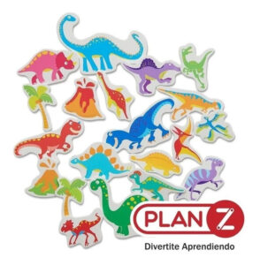 Dinosaurios Al Agua Figuras De Goma Eva Para El Baño Juguete