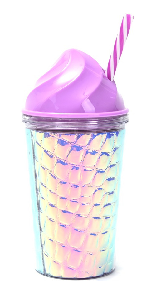 Vaso Plastico 300 Ml Metalizado Tapa Helado Sorbete Skora - Imagen 6