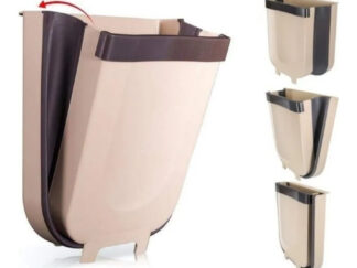 Cesto Tacho De Basura Plegable Bajo Mesada Empotrable Puerta