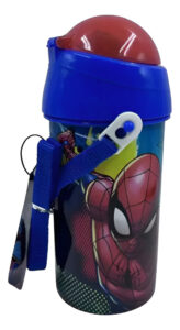 Botella Infantil Spiderman Hombre Araña Cantimplora Termo Ha099