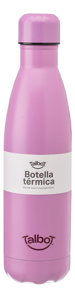 Botella De Agua Térmica Talbot Acero Inoxidable Urbana 500ml