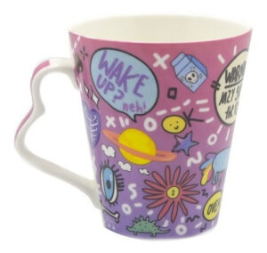 Taza De Cerámica Muaa Iconos Original Cresko 250ml
