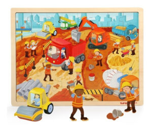 Rompecabezas Puzzle Construcción Didáctico 48 Piezas Madera