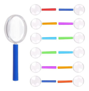 Lupa De Mano Infantil 4cm Escolar Explorador Aumento