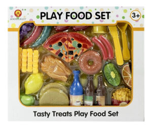 Set De Comidas 30 Pz Juguete Juego Didáctico Rol Alimentos